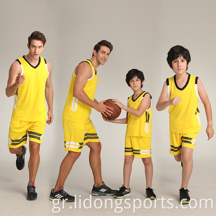 2021 Εργοστάσιο Νέο σχεδιασμό Hot Sale Hot Sale Hot Sale Hot Sale Hot Sale Uniforms Custom Last Last Basketball Jersey Uniform Design Color Yellow